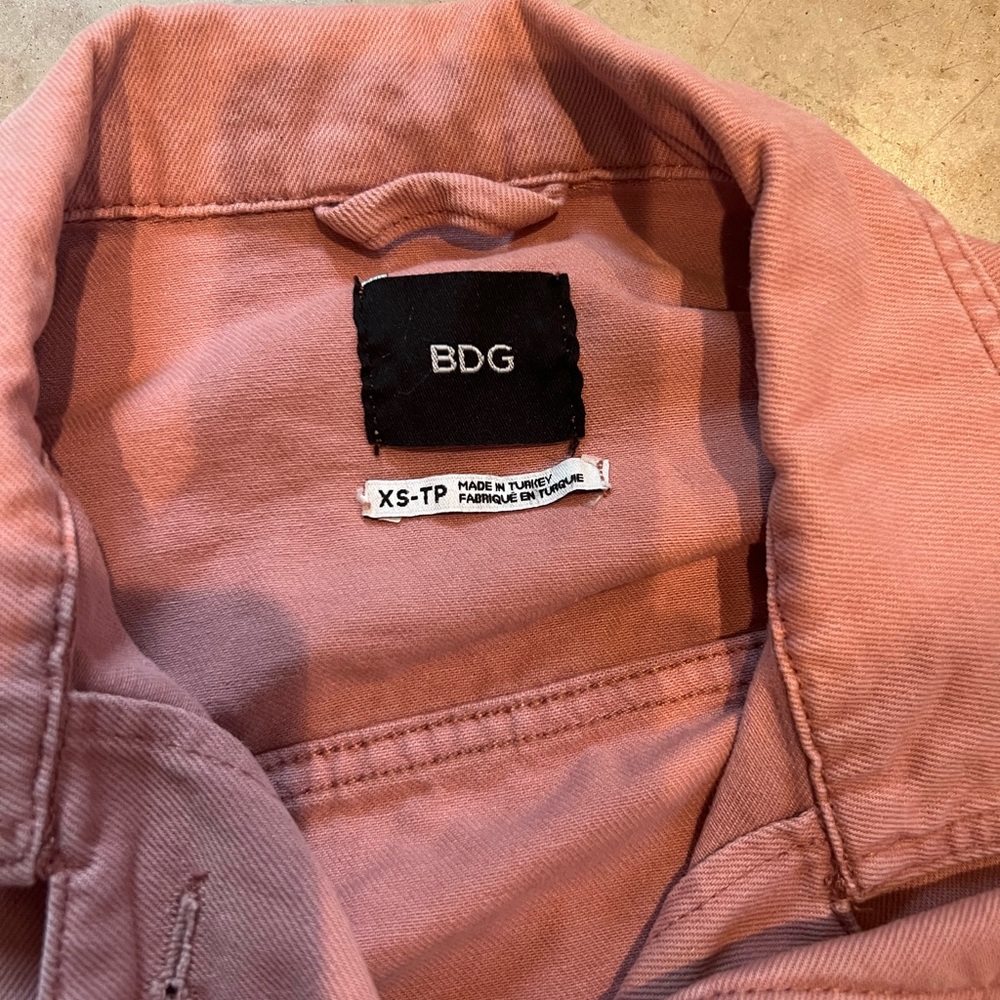 BDG Denim Jacket - Dusty Pink - Picture 3 of 4